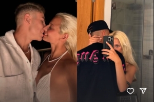 KAIYUN-郎才女貌❤️费尔明示爱模特女友：亲爱的，生日快乐，我爱你！